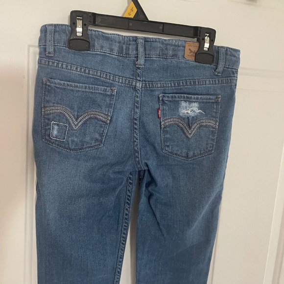 Levi’s GIRLS  Distressed Jeans Size 14 regular - Picture 11 of 16